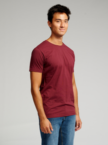 Muscle T-shirt - Burgundy Red