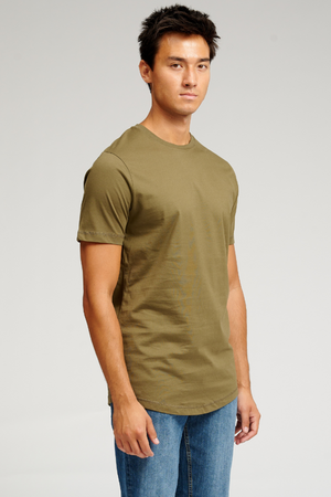 Long T-shirt - Army Green