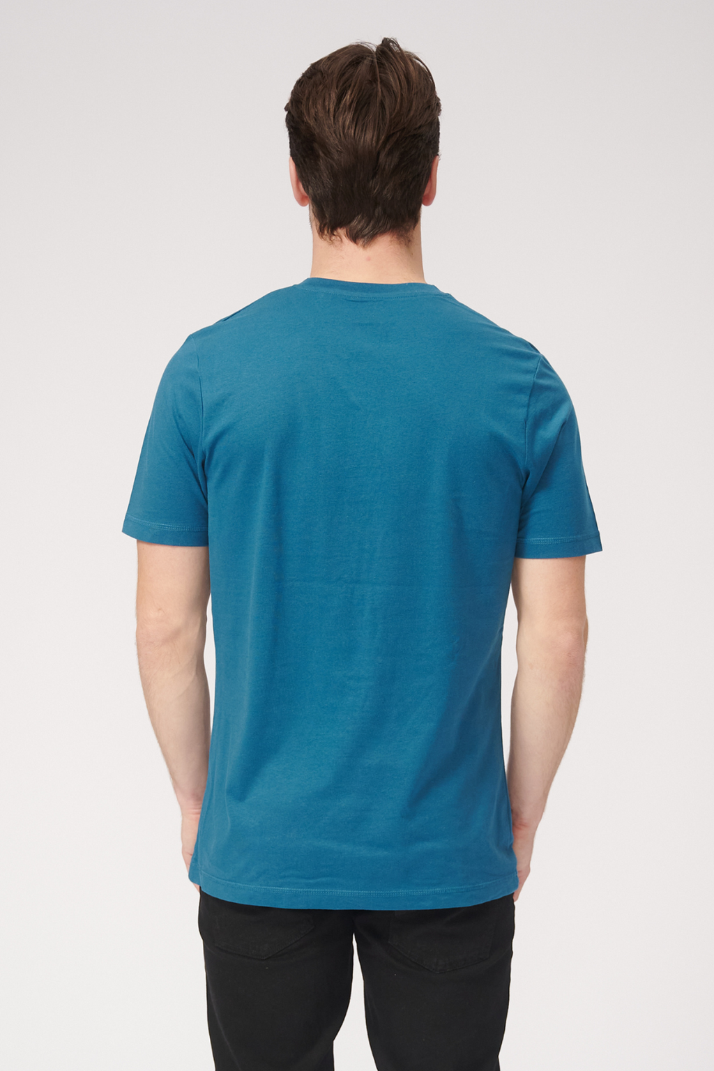 Basic Vneck T -shirt - μπλε πετρελαίου