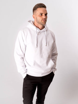 Basic Hoodie - Λευκό