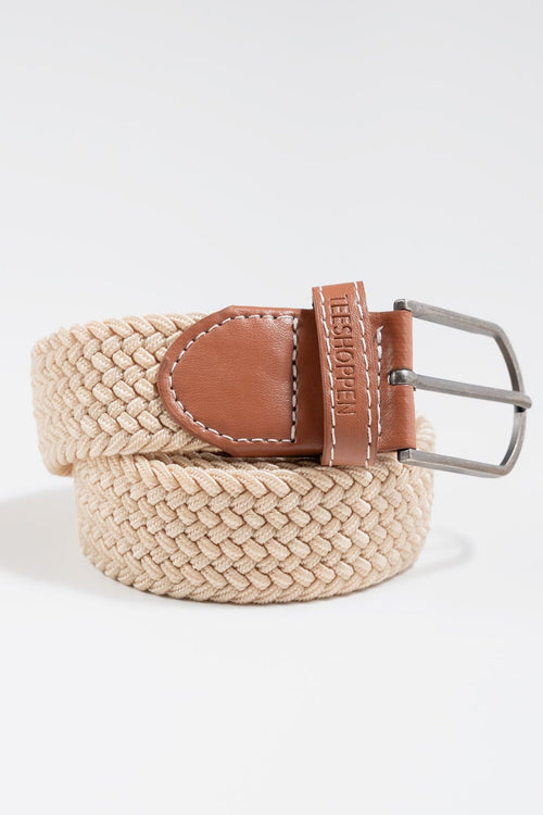 Stretch Belt - Yellow Beige - TeeShoppen Group™