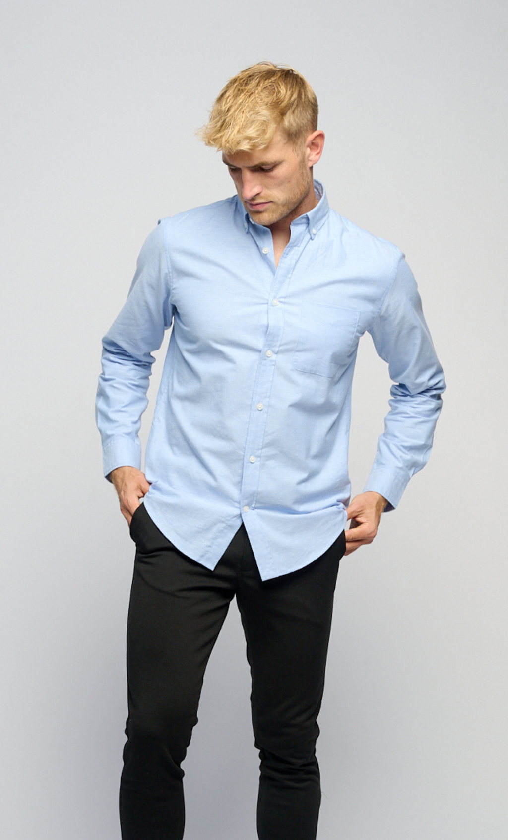 The Original Performance Oxford Shirt ™ ♠ - Cashmere Blue