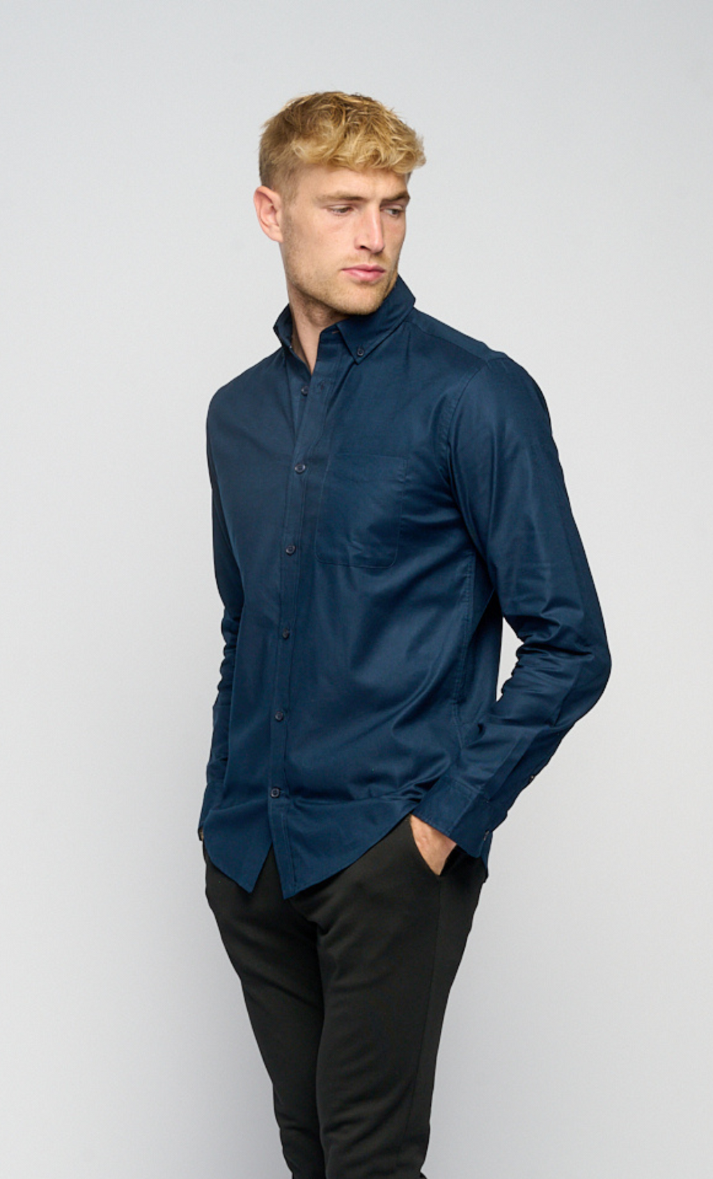 The Original Performance Oxford Shirt ™ - - Ναυτικό Blazer