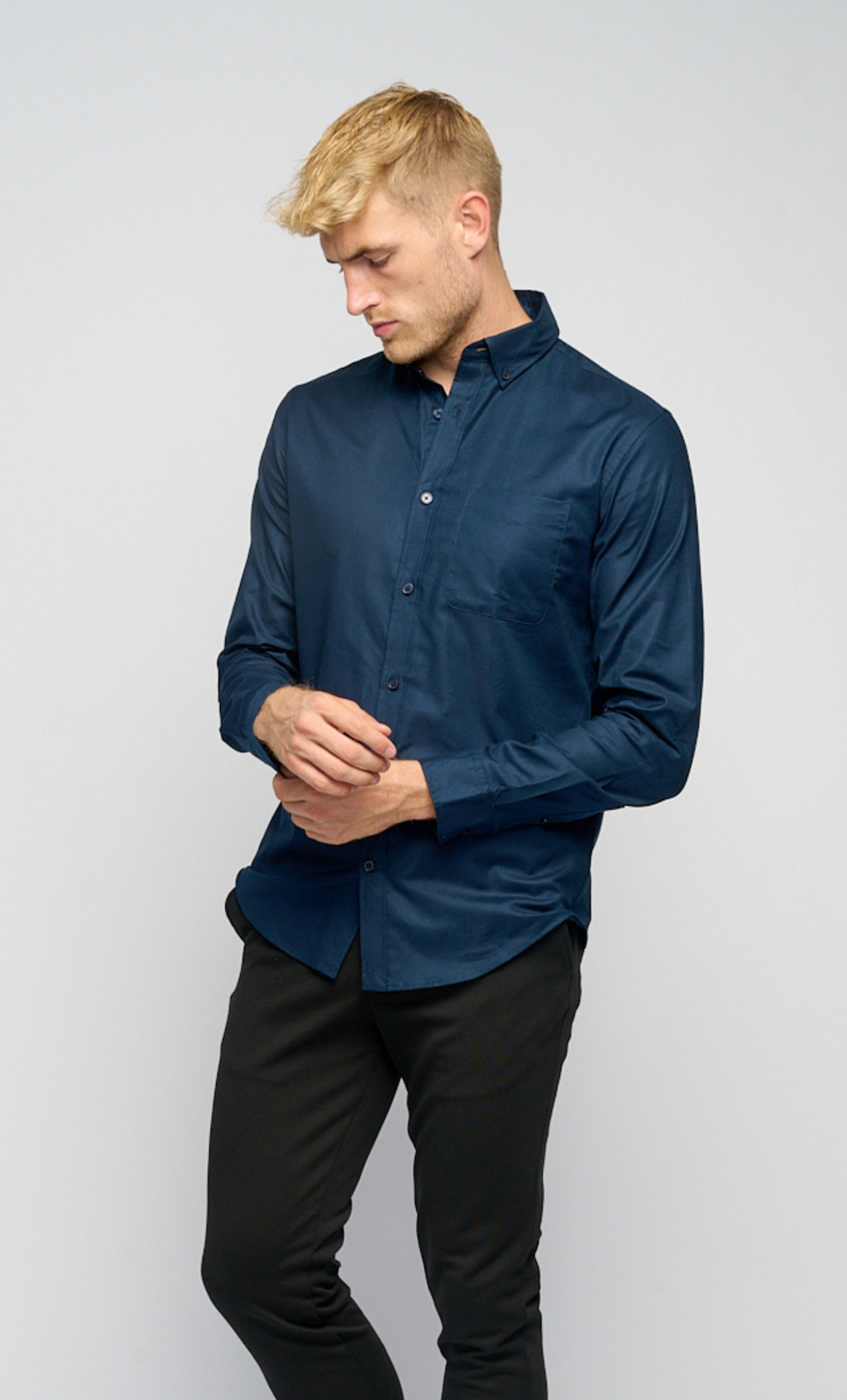 The Original Performance Oxford Shirt ™ - - Ναυτικό Blazer