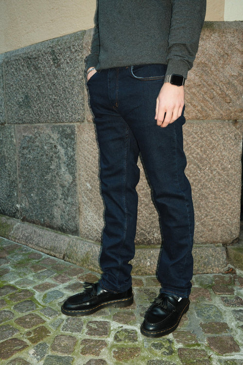 The Original Performance Jeans (Regular) Premium - Dark Blue Denim - TeeShoppen Group™