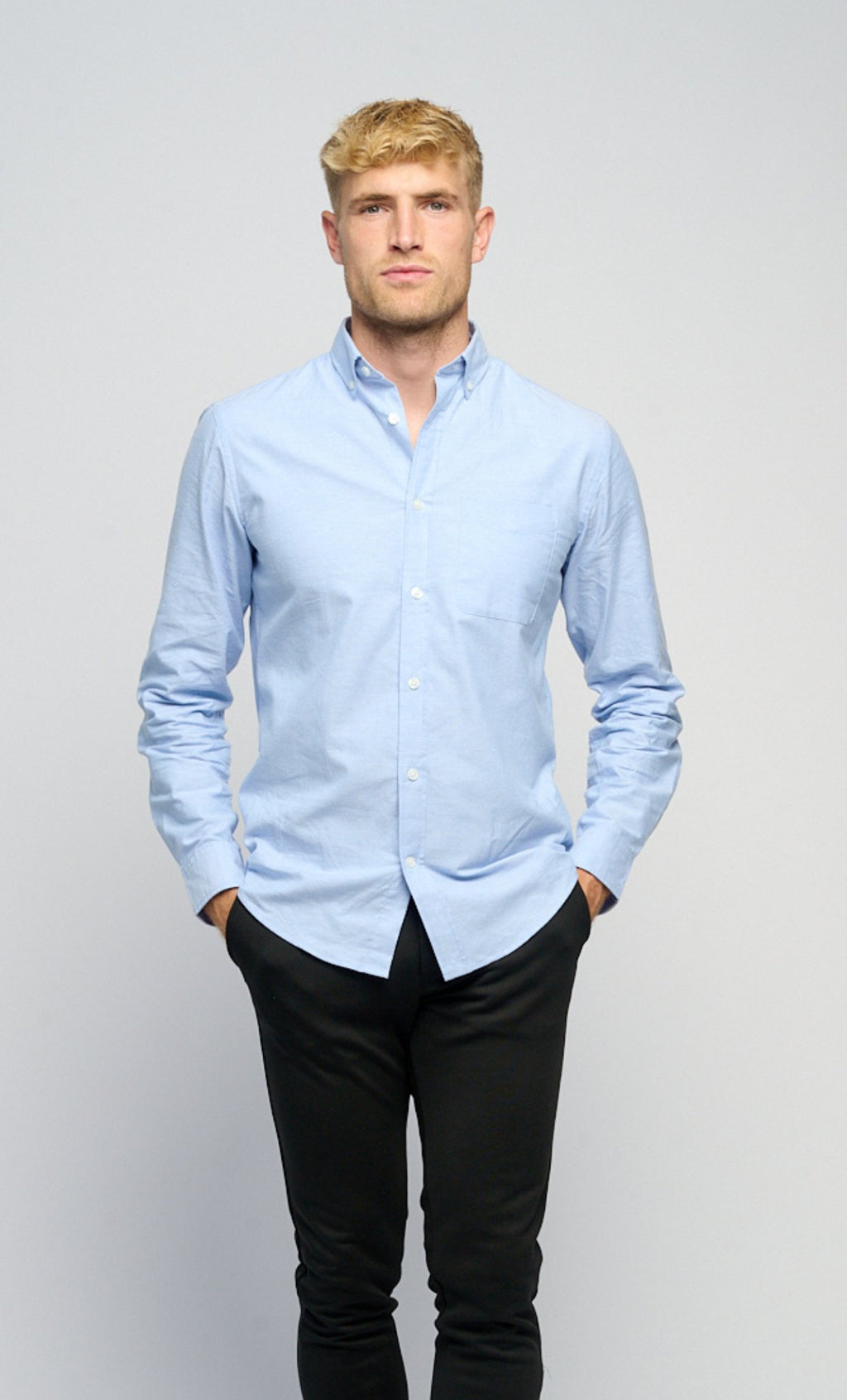 The Original Performance Oxford Shirt ™ ♠ - Cashmere Blue