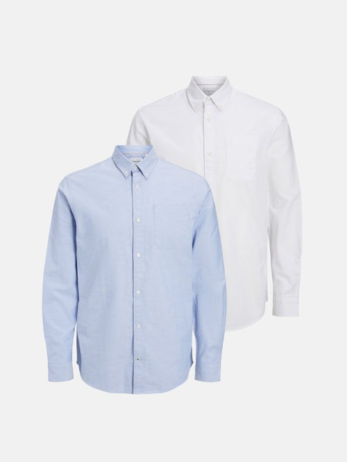 The Original Performance Oxford Shirt - Package Deal (2 pcs.) - TeeShoppen Group™ - Formal Shirts & Blouses - TeeShoppen