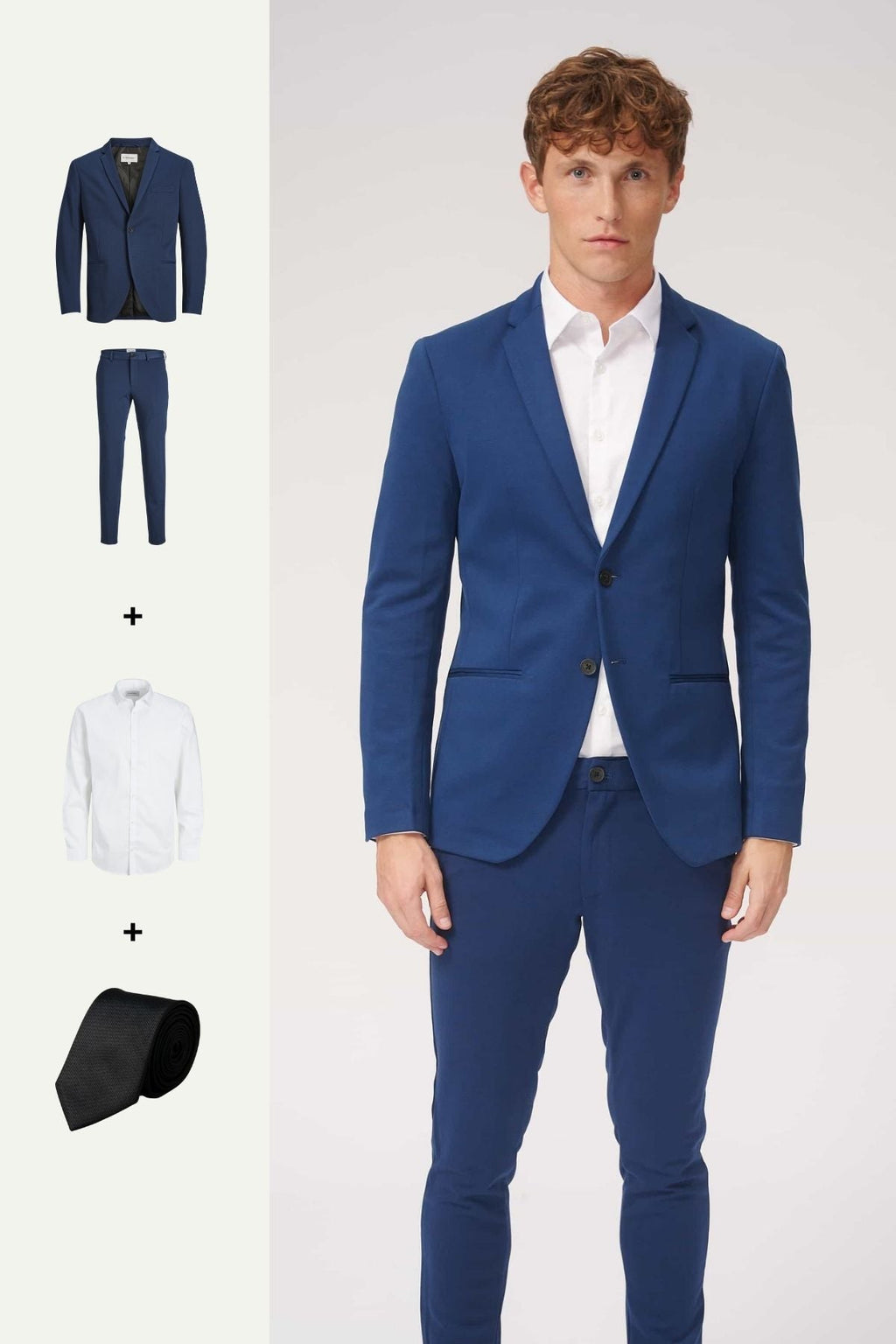 The Original Performance Suit™️ (Blue) + Shirt & Tie - Package Deal (V.I.P)