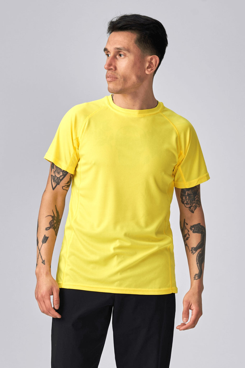 Εκπαίδευση T -shirt - Κίτρινο
