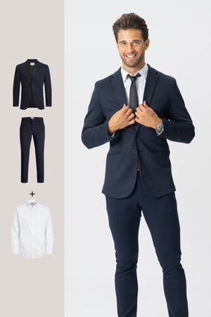 Performance Suit™️ (Navy) + Performance Shirt™️ - Package Deal