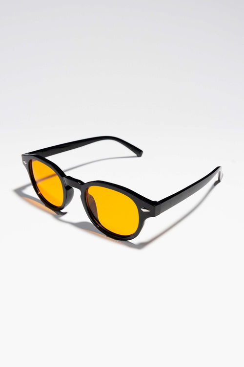 Ziggy Sunglasses - Black/Orange (FS) - TeeShoppen Group™