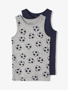 2-pack vests - Gray and navy