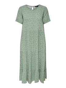 Abigail Life Midi Dress - Chinois Green