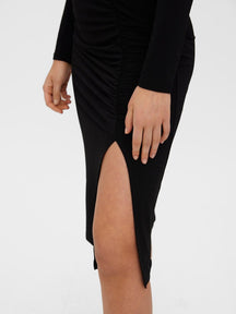 Alberta High Waist Skirt - Black