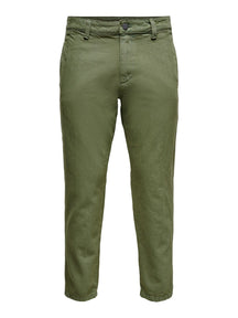 Avi Beam Chino Twill Pants - βραδιά ελιάς