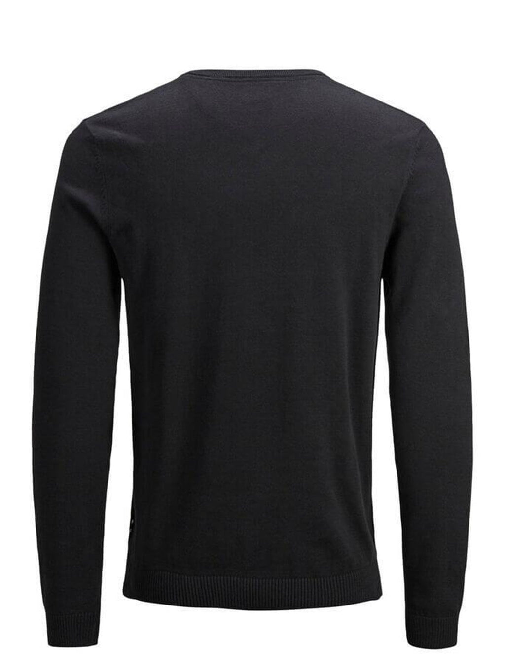 Basic Knit V -Neck - μαύρο