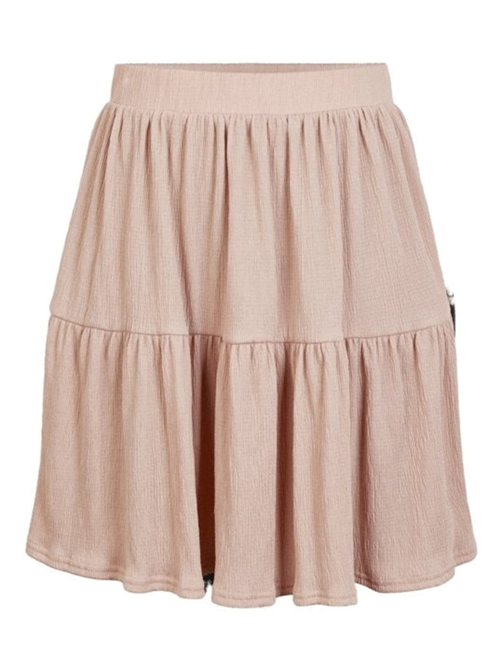 Basic soft mini skirt - Misty rose