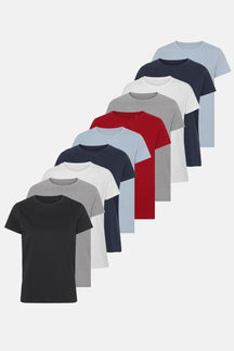 Basic T-shirt - Πακέτο (9 τεμάχια)