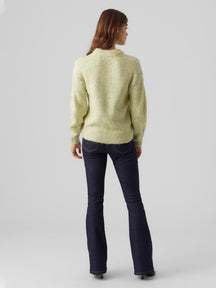 Cally O-Neck Pullover - Lemon Meringue