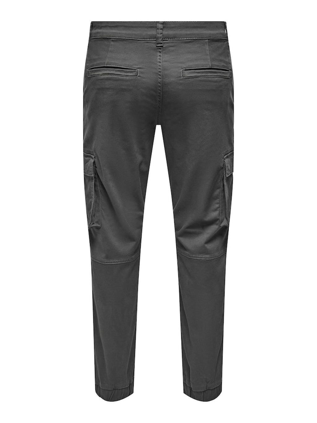 Cam Stage Cargo Pants - Grey Pinstripe