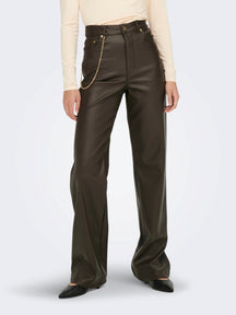 Camille-Idina High Waist Pants - Delicioso