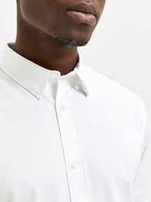 Charles Slim πουκάμισο - Λευκό