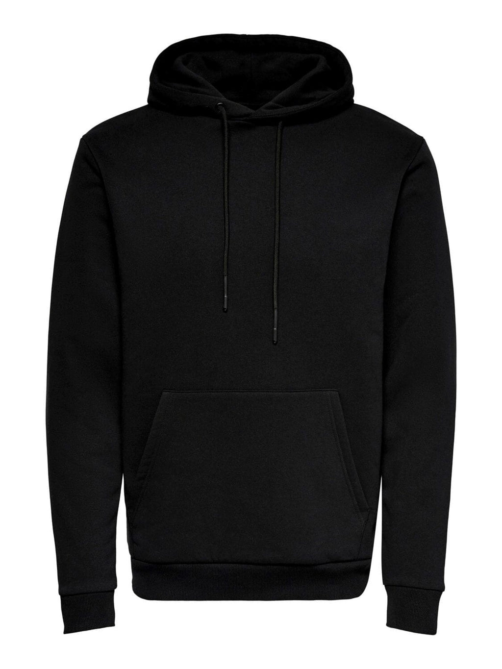 Κλασικό hoodie ιδρώτα - μαύρο