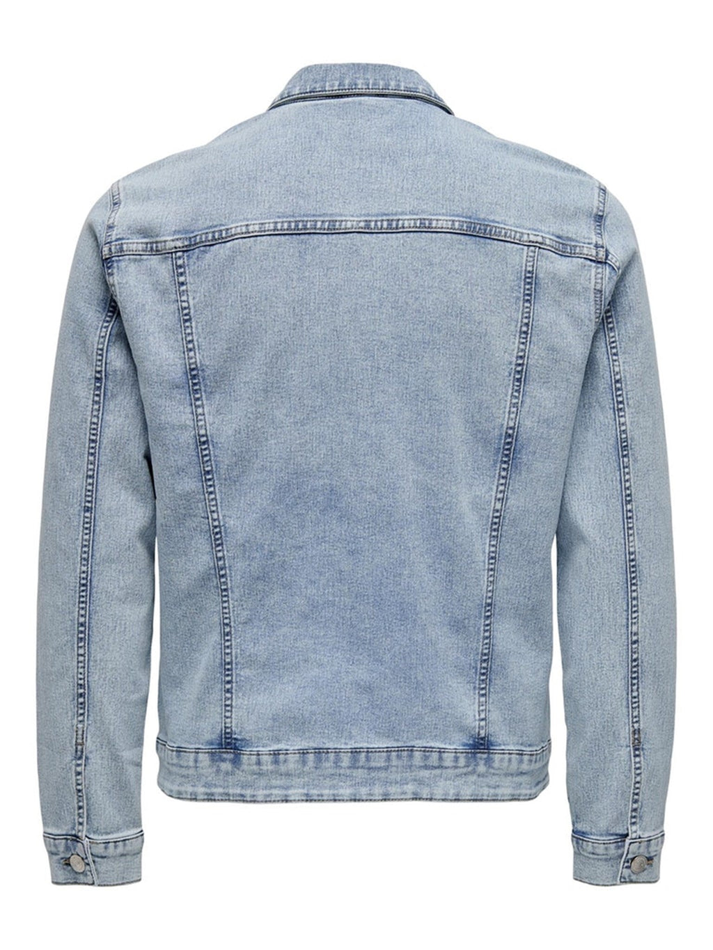 Coin Jakke - Light Blue Denim