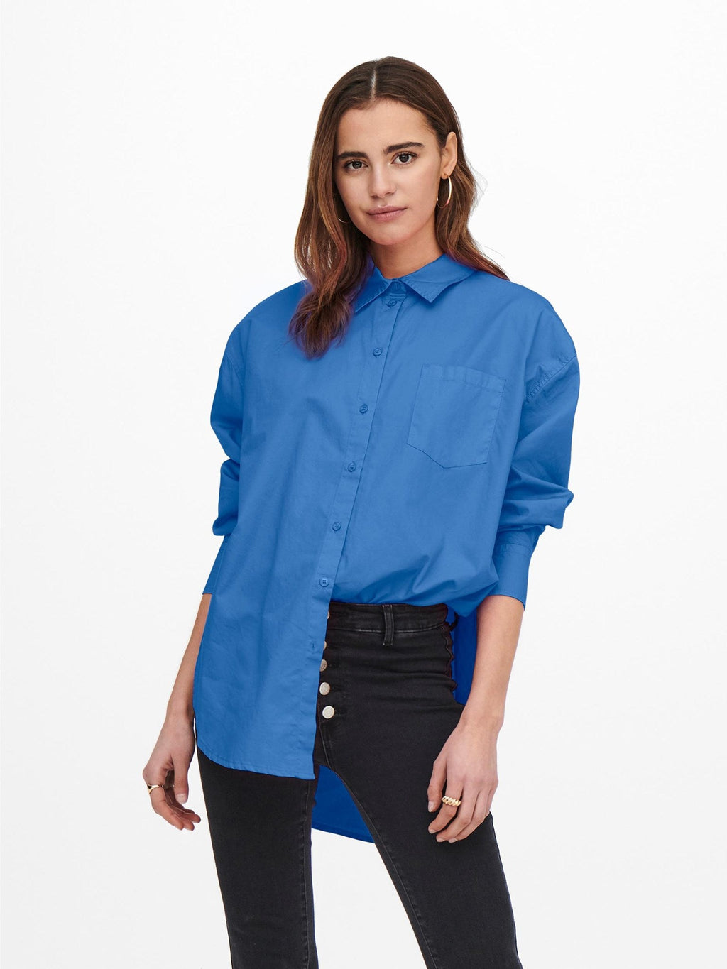 Corina Loose Shirt - Ναυτικό μπλε