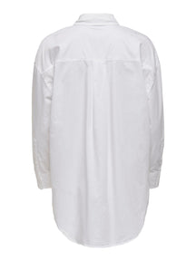 Corina Loose Shirt - White