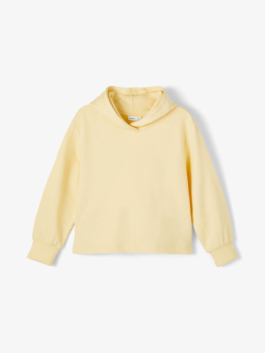 Περικοπή hoodie - κίτρινο