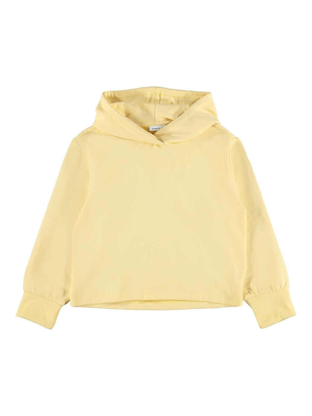 Περικοπή hoodie - κίτρινο