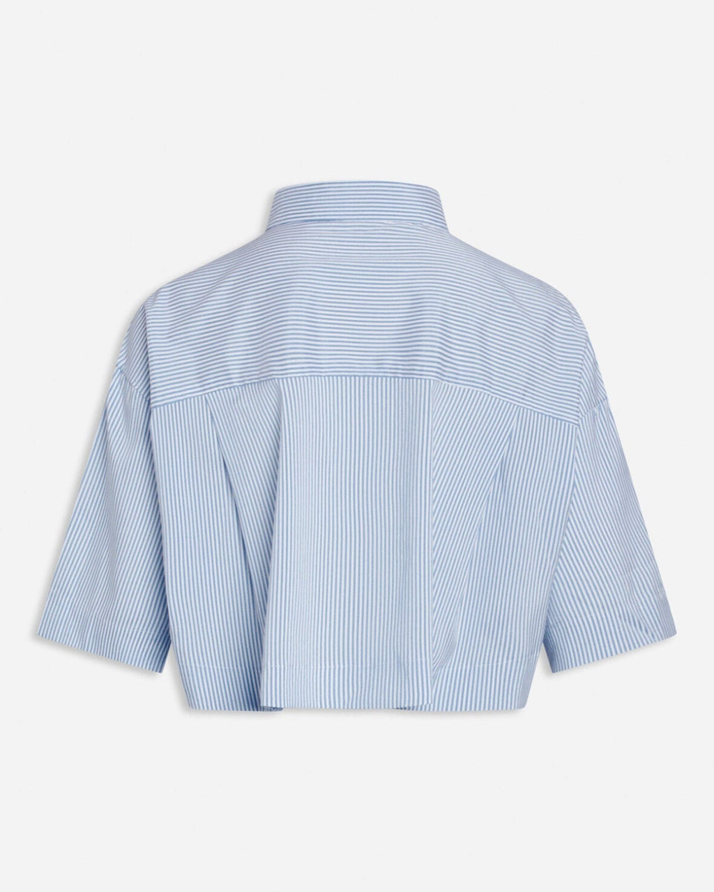 Cropped shirt - Blue