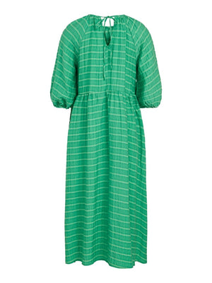 Deya 3/4 Dress - Kelly Green - TeeShoppen Group™ - Dress - VILA