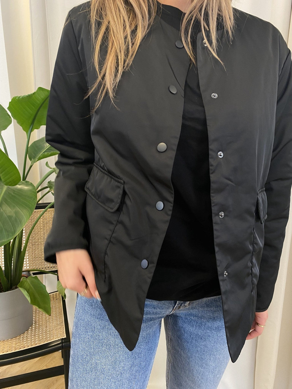 EIA Short Jacket - Μαύρο