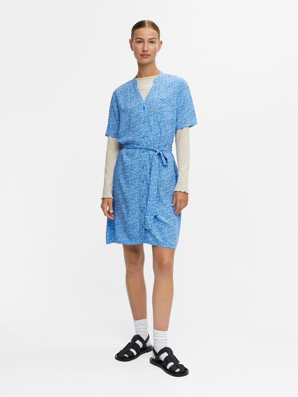 Ema Elise Shirt Dress - Μαρίνα