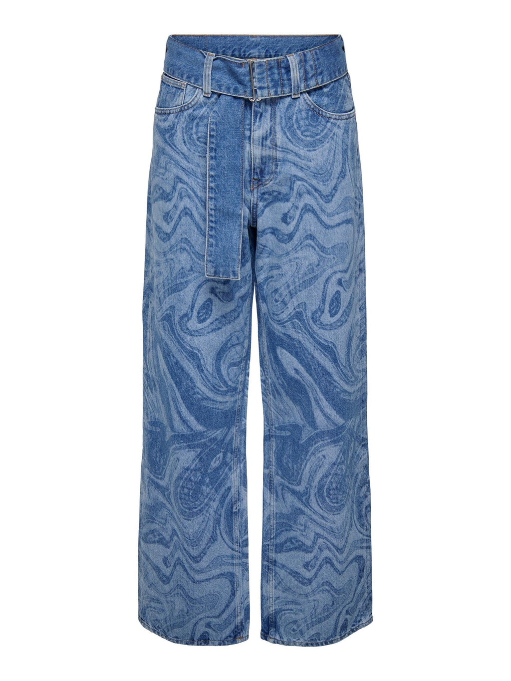 Esther Hope Print - Medium Blue Denim