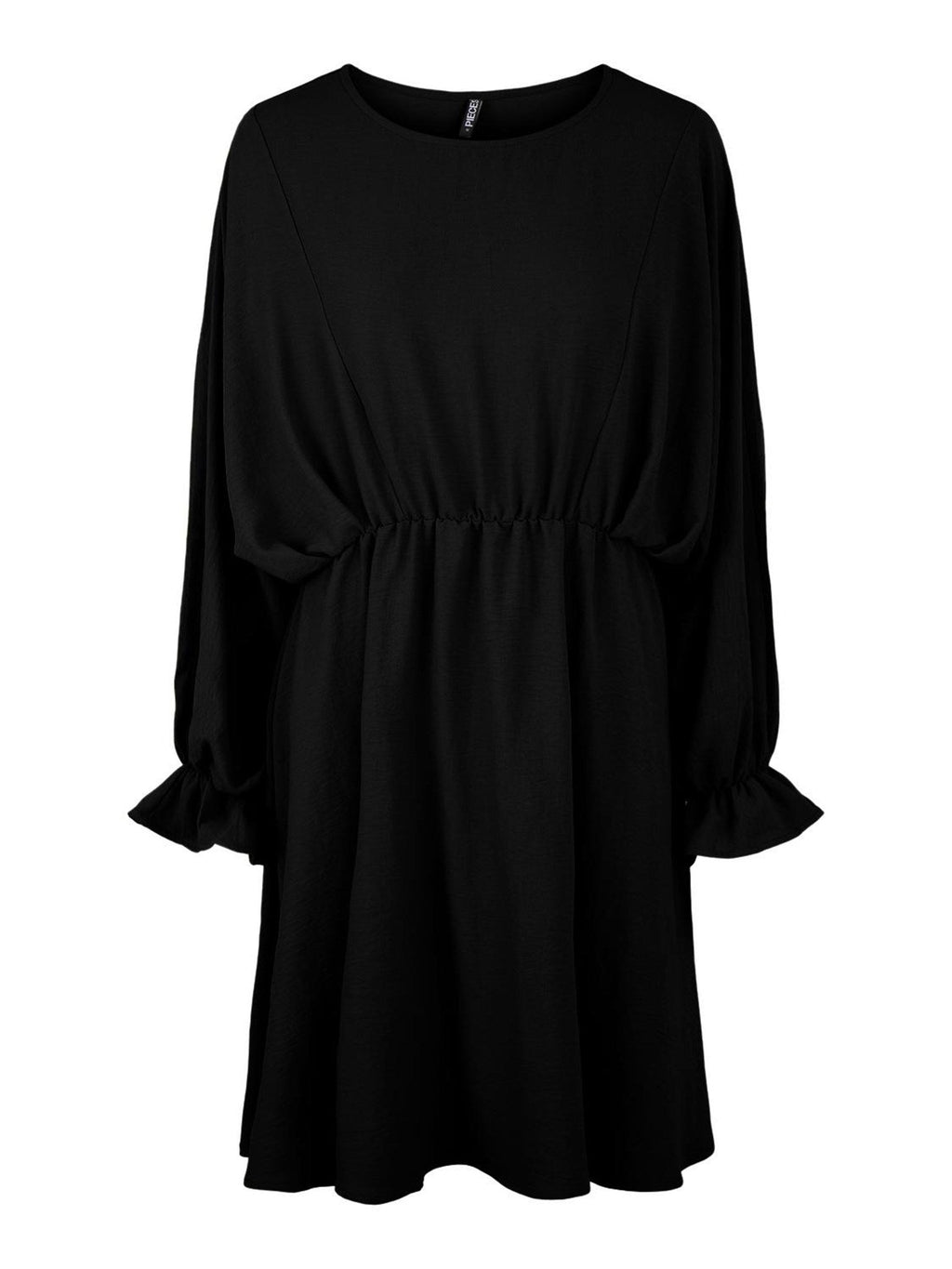 Φόρεμα με μακριά μανίκια - μαύρο