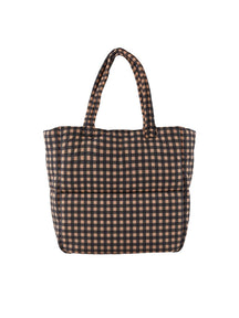 Fulla Padded Shopper Bag - Iced Coffee