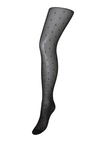 Galla Dot Tights - Black