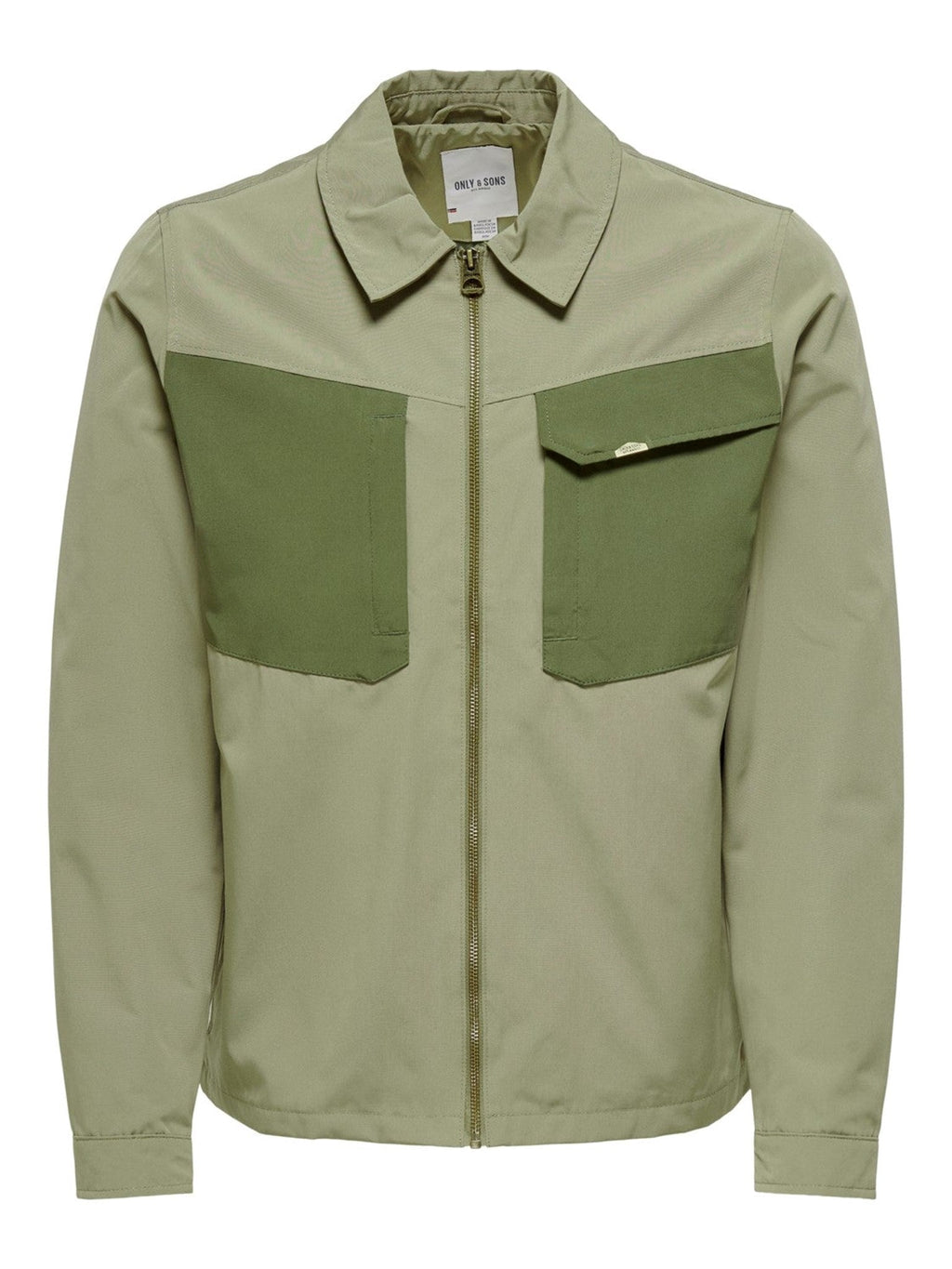 Jayden Zipper Jacket - Πράσινο