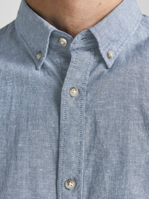 JJ Summer Shirt - Faded Denim - TeeShoppen Group™ - Formal Shirts & Blouses - Jack & Jones