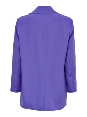 Lana-Berry Oversized Blazer - Deep Blue - TeeShoppen Group™ - Blazer - ONLY