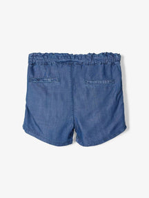 Ελαφρύ τζιν shorts - Μπλε