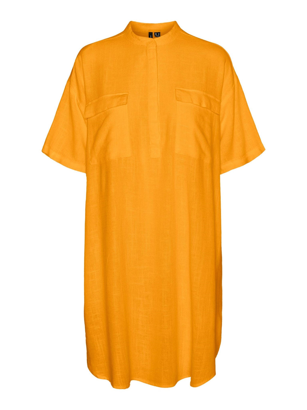 Μίνι φόρεμα γραμμής - ακτινοβόλο κίτρινο