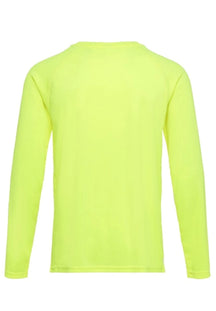 Εκπαιδευμένο με μακριά μανίκια T-shirt-Νέο Κίτρινο