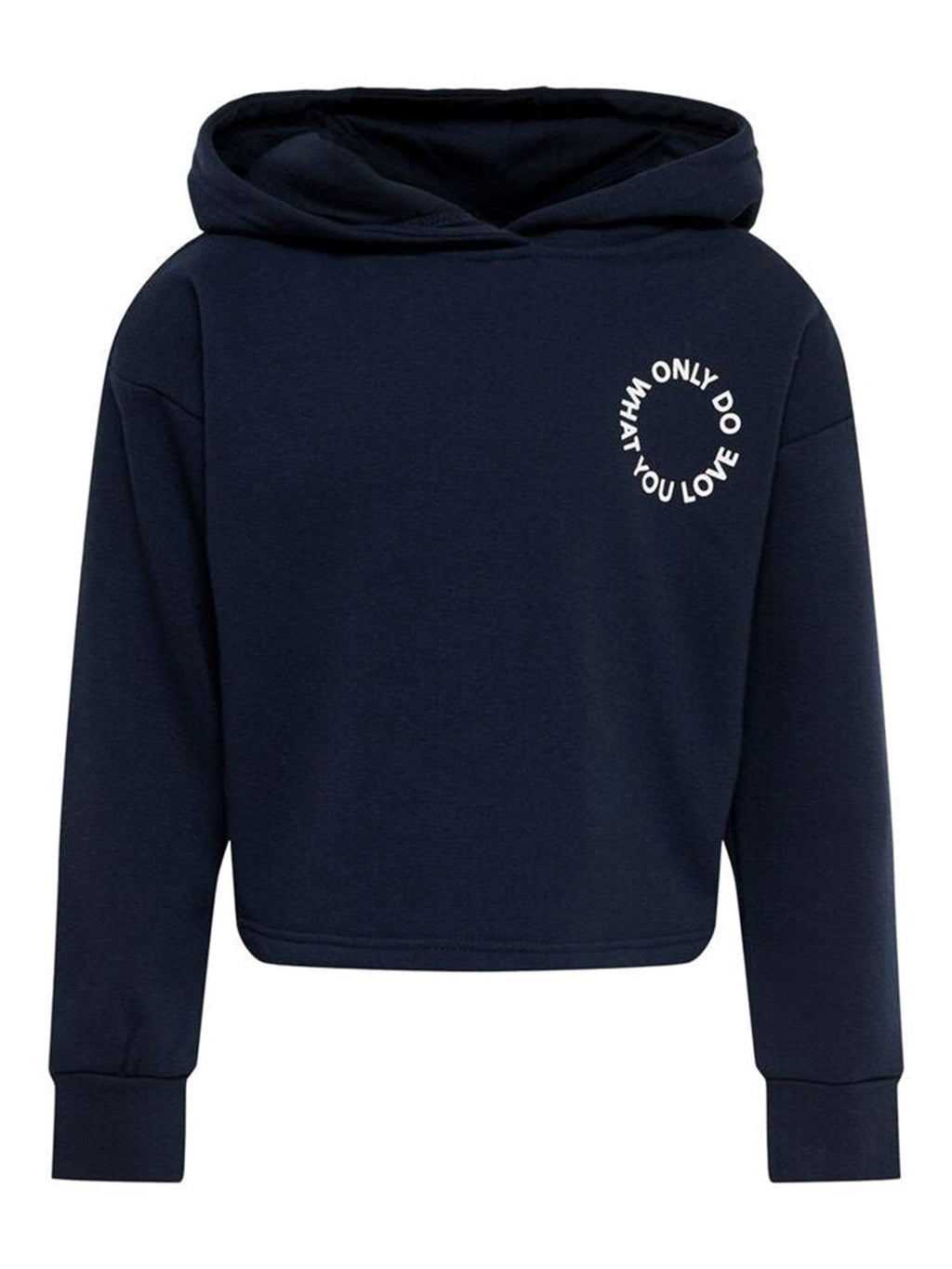 Loose-fitting Hoodie - Dark Blue