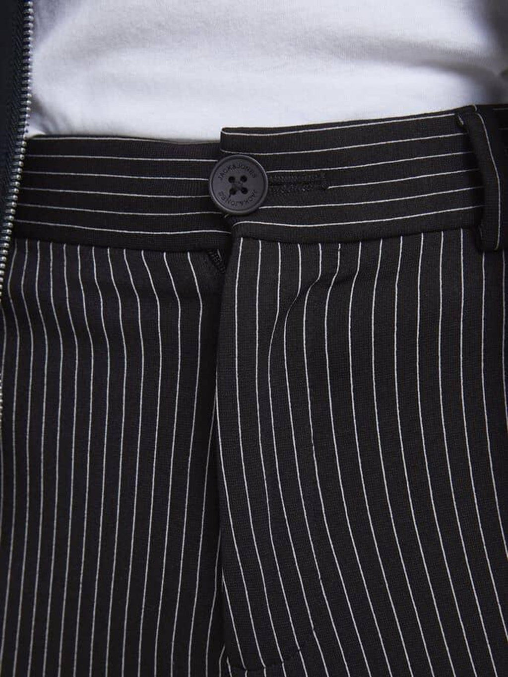 Marco Phil Pants - Black and white striped