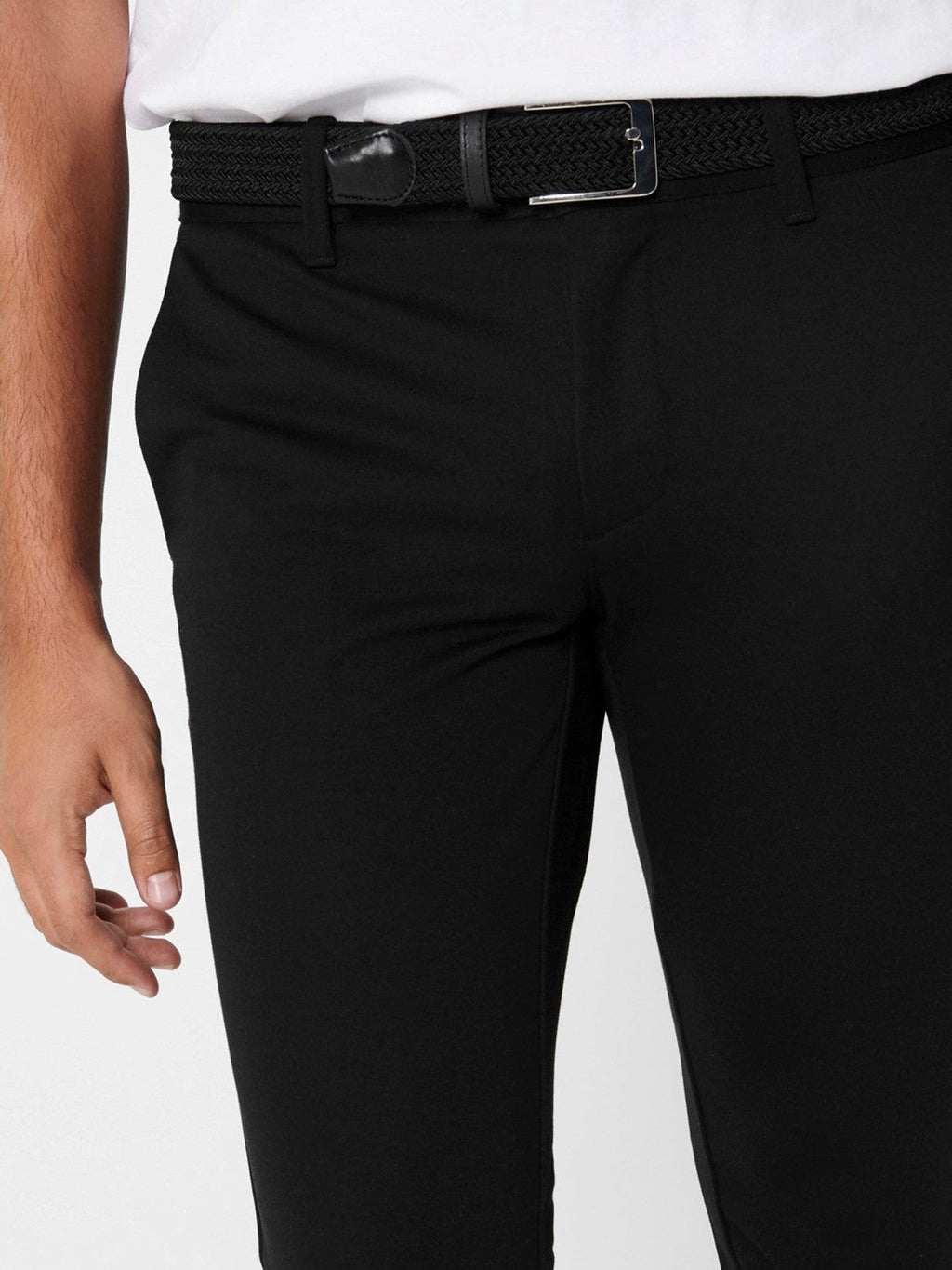 Mark Pants - Black (stretch pants)