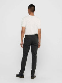 Mark Pants - Dark Gray (stretch pants)